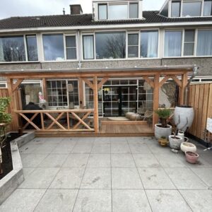 douglas veranda aan woning