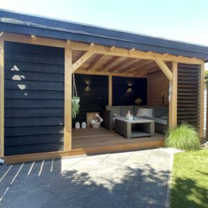 douglas overkapping met bergruimte